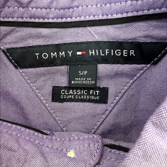 Tommy Hilfiger Stretch Classic Fit Button-Down Shirt, Sm - Picture 5 of 5